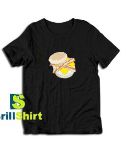 Bacon-And-Egg-Muffin-T-Shirt