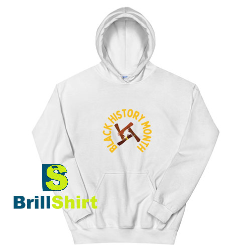 Black-History-Month-Facts-White-Hoodie Black-History-Month-Facts-White-Hoodie
