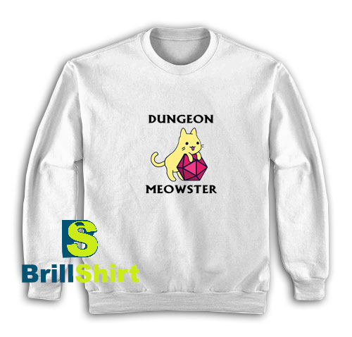 Dungeon-Meowster-Cat-Sweatshirt Dungeon-Meowster-Cat-Sweatshirt
