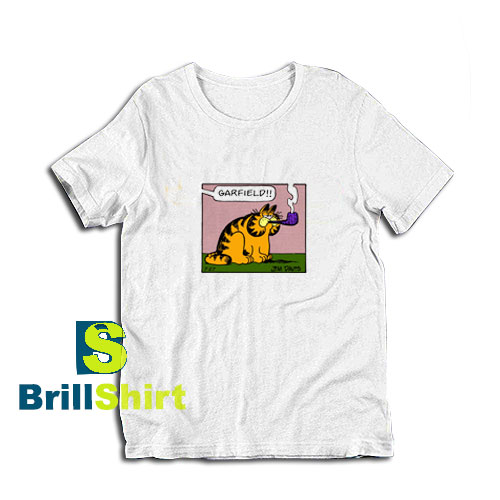 Garfield-Smoking-T-Shirt Garfield-Smoking-T-Shirt