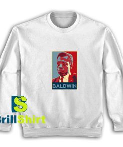 James-Baldwin-White-Sweatshirt