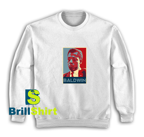 James-Baldwin-White-Sweatshirt James-Baldwin-White-Sweatshirt
