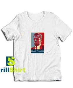 James-Baldwin-White-T-Shirt