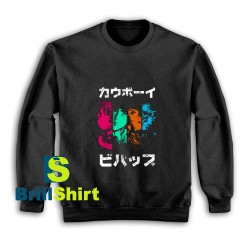 Bebop-Noir-Cowboy-Bebop-Sweatshirt Bebop-Noir-Cowboy-Bebop-Sweatshirt