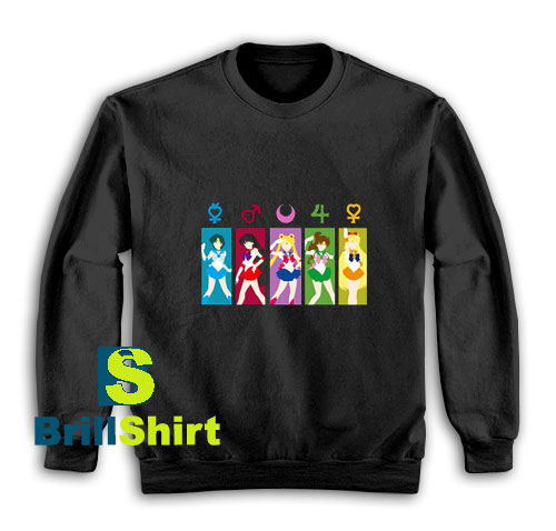Sailor-Senshi-Sweatshirt Sailor-Senshi-Sweatshirt
