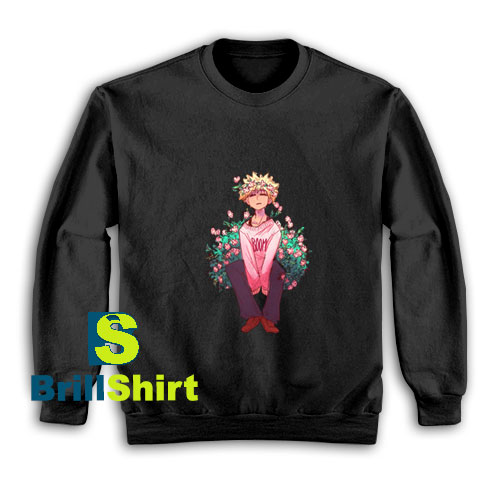 Bakugou-in-Pink-Sweatshirt Bakugou-in-Pink-Sweatshirt