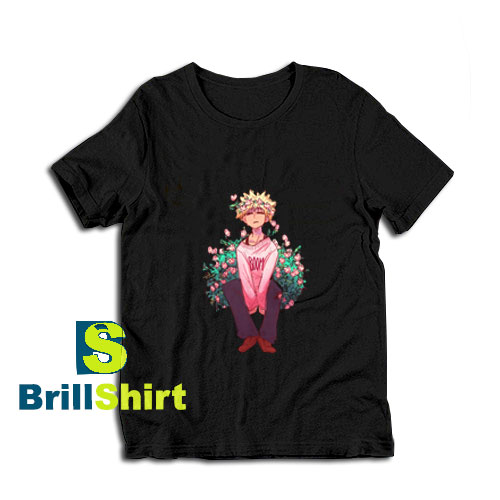 Bakugou-in-Pink-T-Shirt Bakugou-in-Pink-T-Shirt