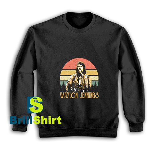 Waylon-Jennings-Sweatshirt Waylon-Jennings-Sweatshirt