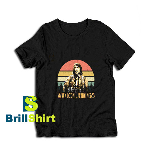 Waylon-Jennings-T-Shirt Waylon-Jennings-T-Shirt