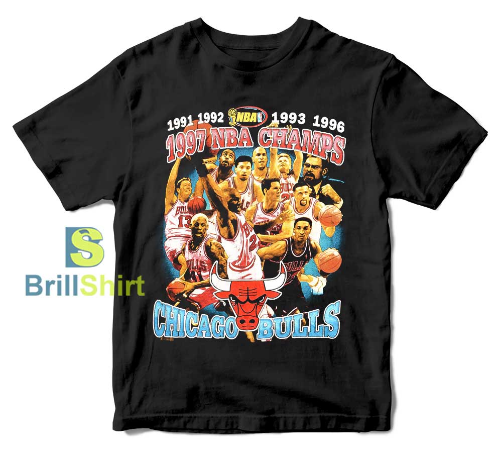 Chicago-Bulls-1997-NBA-Champs-T-Shirt