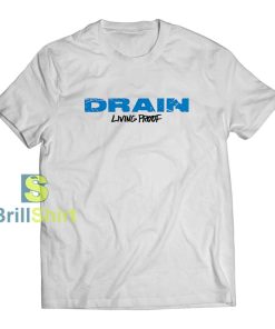 Drain Living Blue T-Shirt