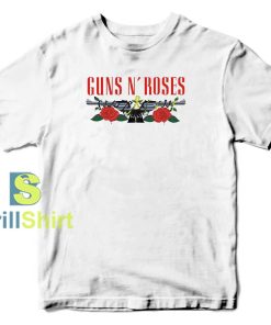 Guns N' Roses Red Rose Logo T-Shirt