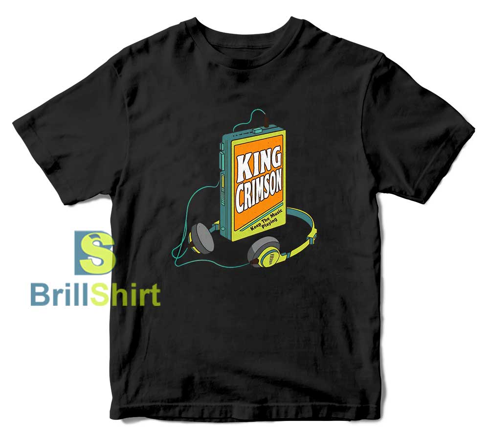 King Crimson Walkman Vintage T-Shirt King Crimson Walkman Vintage T-Shirt