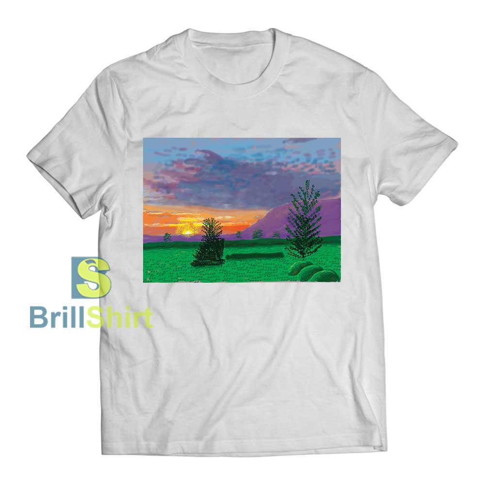 David Hockney Aesthetic Sunset