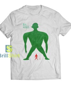 David Shrigley Big Green Moron T-Shirt