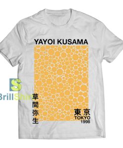 Yayoi Kusama Cutie Polka Orange T-Shirt