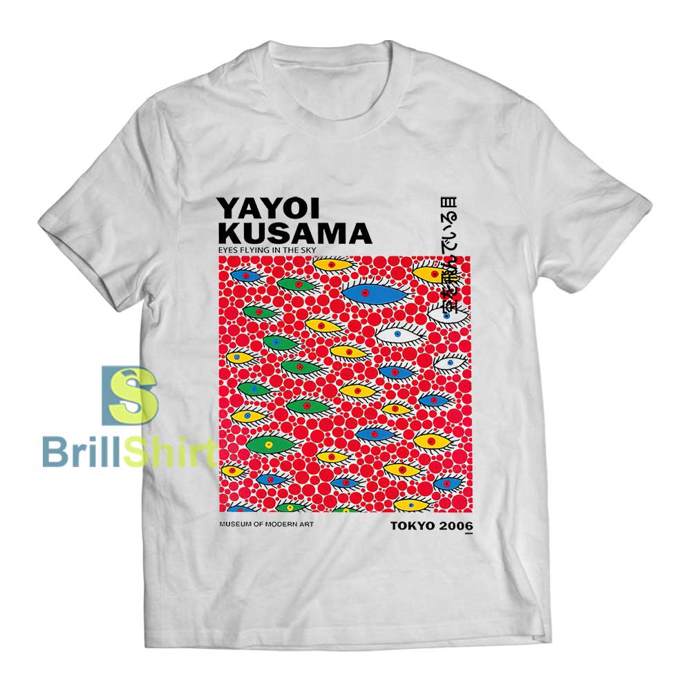 Yayoi Kusama Eyes Flying In The Sky