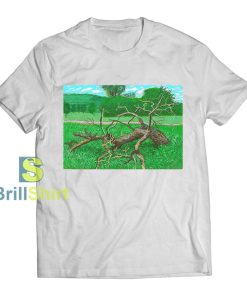 David Hockney Fallen Tree Roots T-Shirt