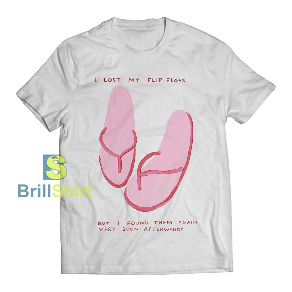 David Shrigley I Lost My Flip Flops