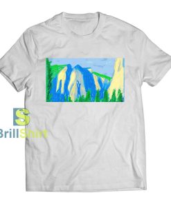 David Hockney Steep Cliff T-Shirt