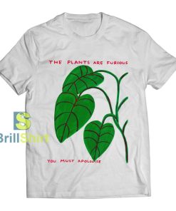 David Shrigley The Plants Are Furious T-Shirt