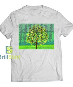 David Hockney Yellow Leaf T-Shirt
