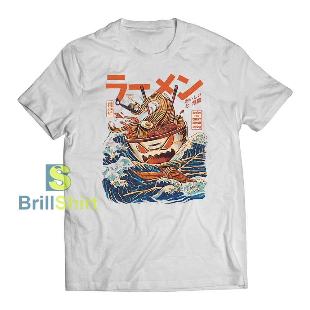 The Great Ramen off Kanagawa T-Shirt The Great Ramen off Kanagawa T-Shirt