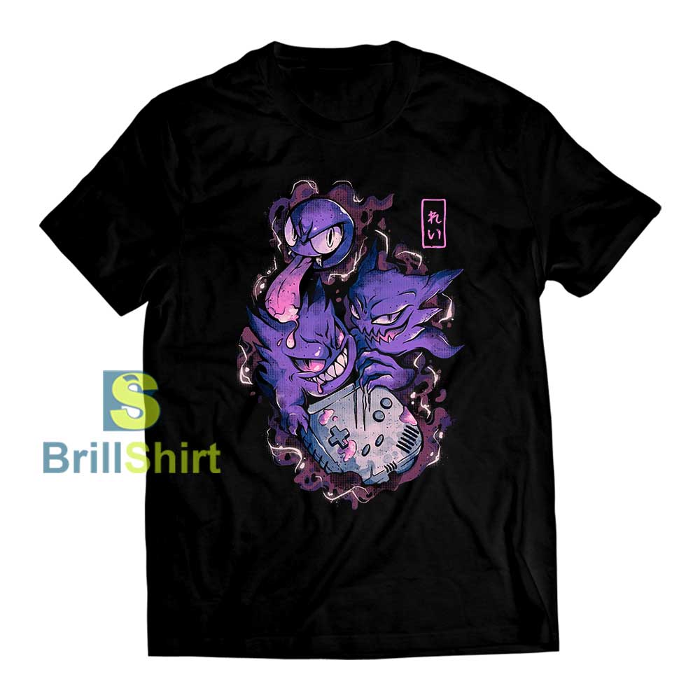 The Nintendo Ghost Pokemon T-Shirt The Nintendo Ghost Pokemon T-Shirt