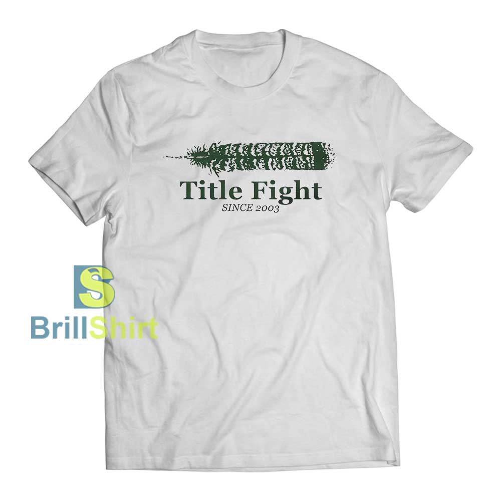 Title Fight Feather T-Shirt Title Fight Feather T-Shirt