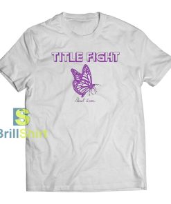 Title Fight Floral Green Butterfly T-Shirt