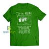 Title Fight Floral Green Promo T-Shirt