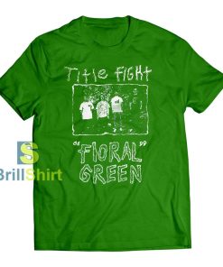 Title Fight Floral Green Promo T-Shirt
