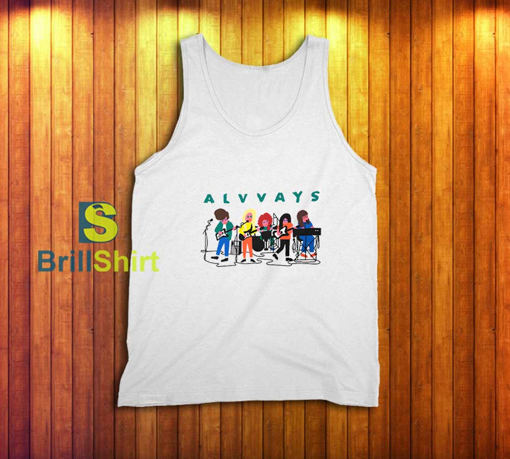 Alvvays Band Drawing Tank Top Alvvays Band Drawing Tank Top