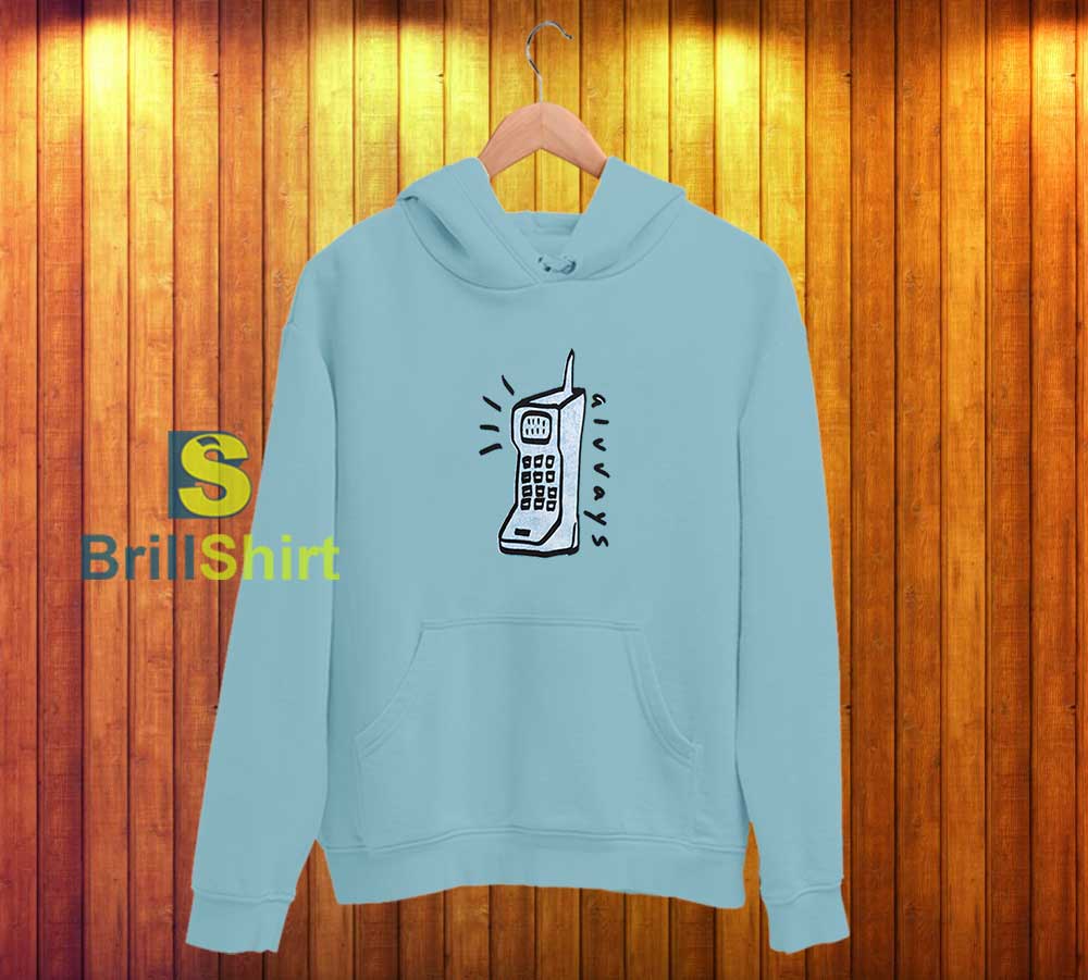 Alvvays Phone Guy Hoodie Alvvays Phone Guy Hoodie