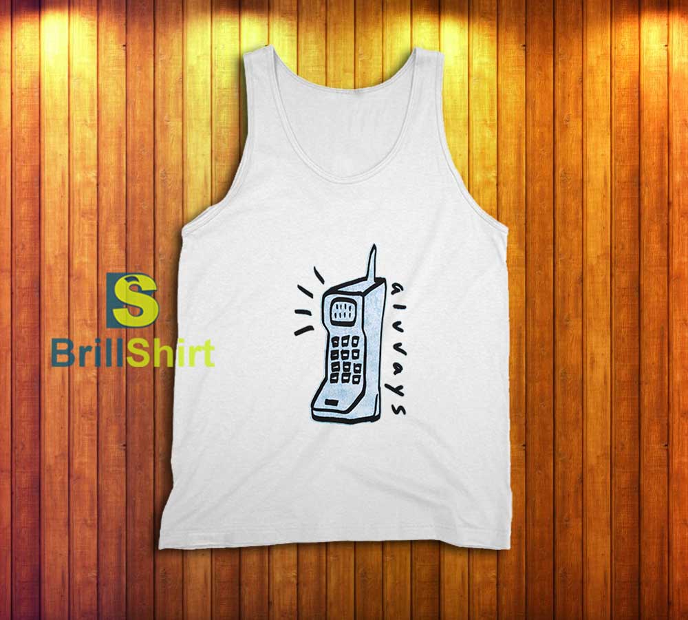 Alvvays Phone Guy Tank Top Alvvays Phone Guy Tank Top