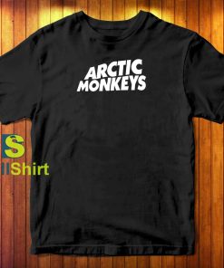 Arctic Monkeys White Logo