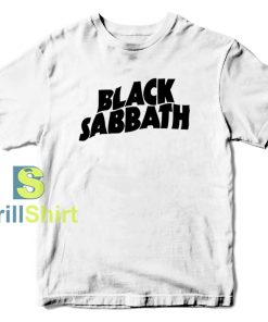 Black Sabbath Logo Black T-Shirt