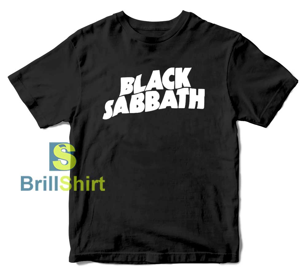 Black Sabbath Logo White