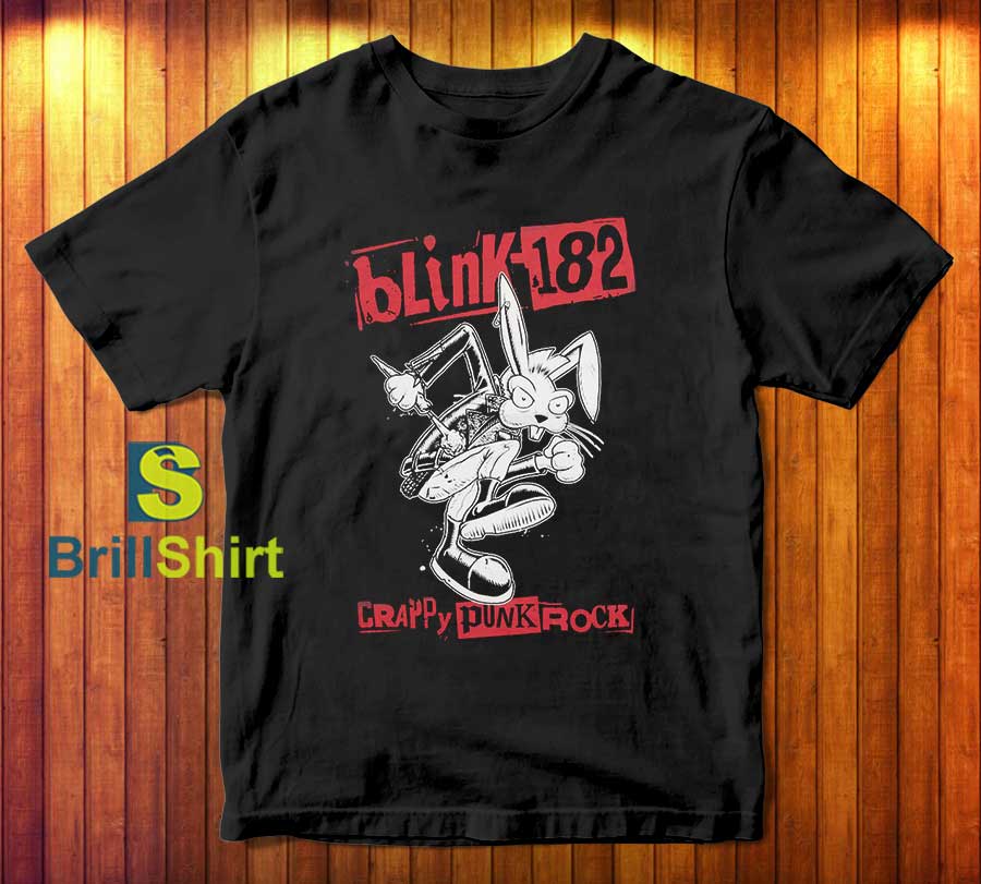 Blink-182 Punk Bunny T-Shirt Blink-182 Punk Bunny T-Shirt