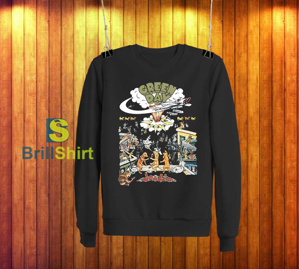 Green Day Dookie Sweatshirt Green Day Dookie Sweatshirt