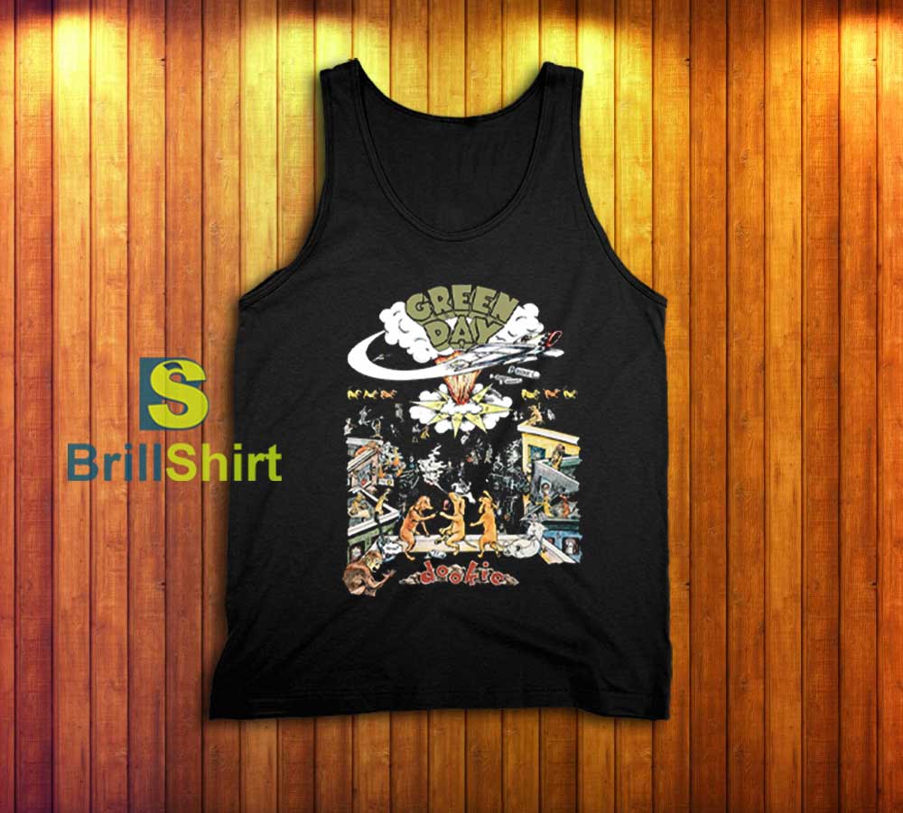 Green Day Dookie Tank Top Green Day Dookie Tank Top