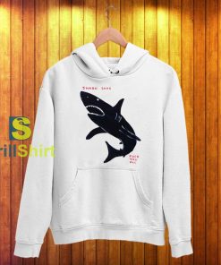 David Shrigley Black Shark Hoodie