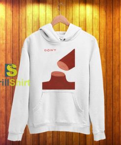 David Shrigley Don't Cut Hoodie