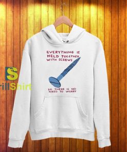 David Shrigley Everything Held Together Hoodie