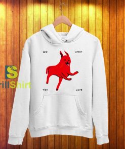 David Shrigley What Do You Love Hoodie
