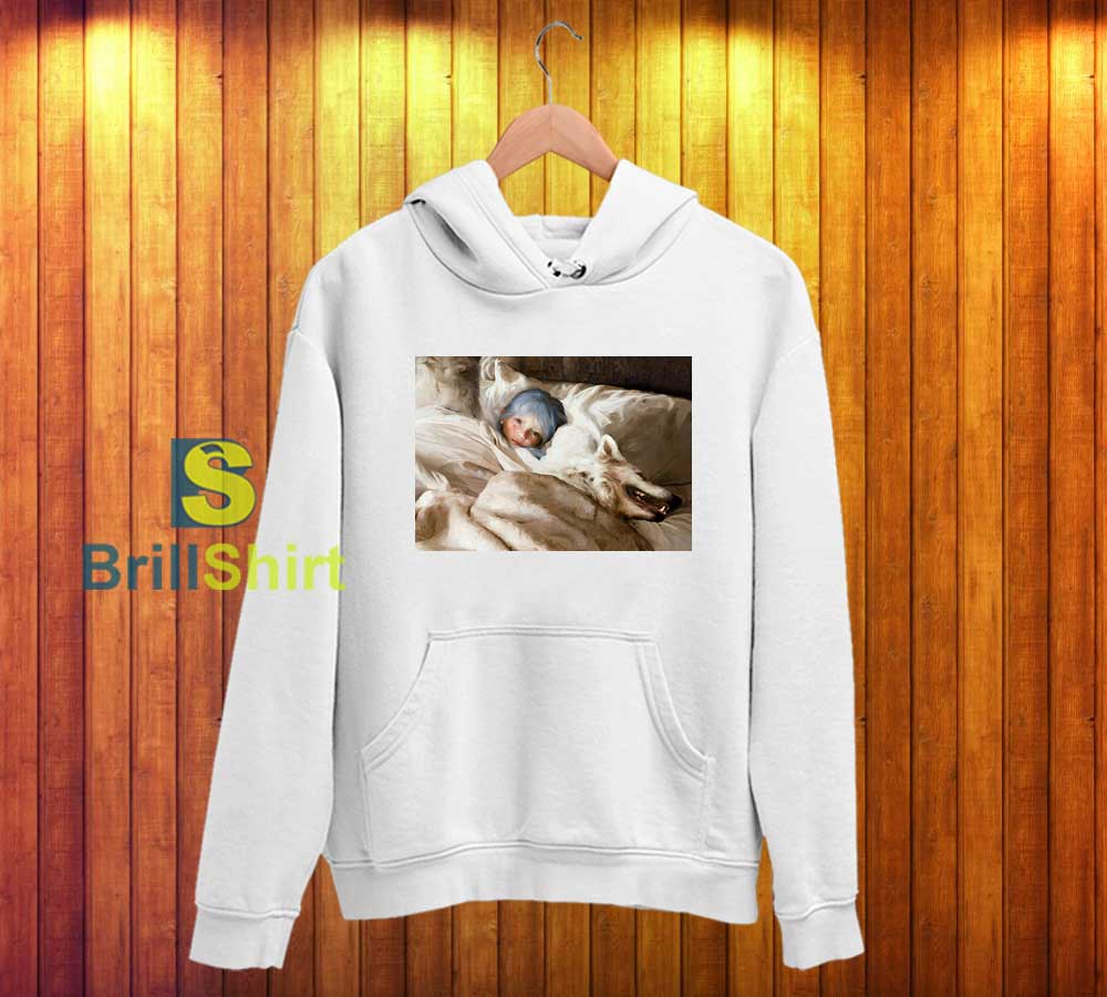 Guillermo Lorca Garcia Girl and Dog Hoodie Guillermo Lorca Garcia Girl and Dog Hoodie