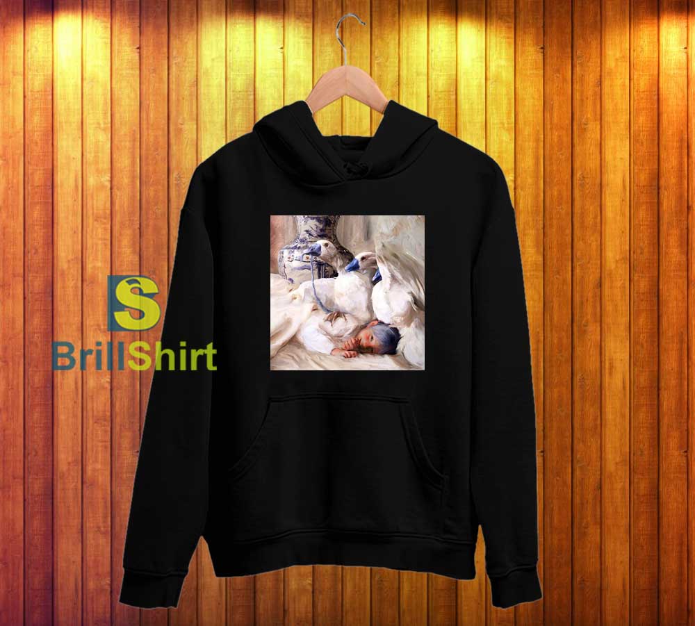 Guillermo Lorca Garcia Girl and Geese Hoodie Guillermo Lorca Garcia Girl and Geese Hoodie