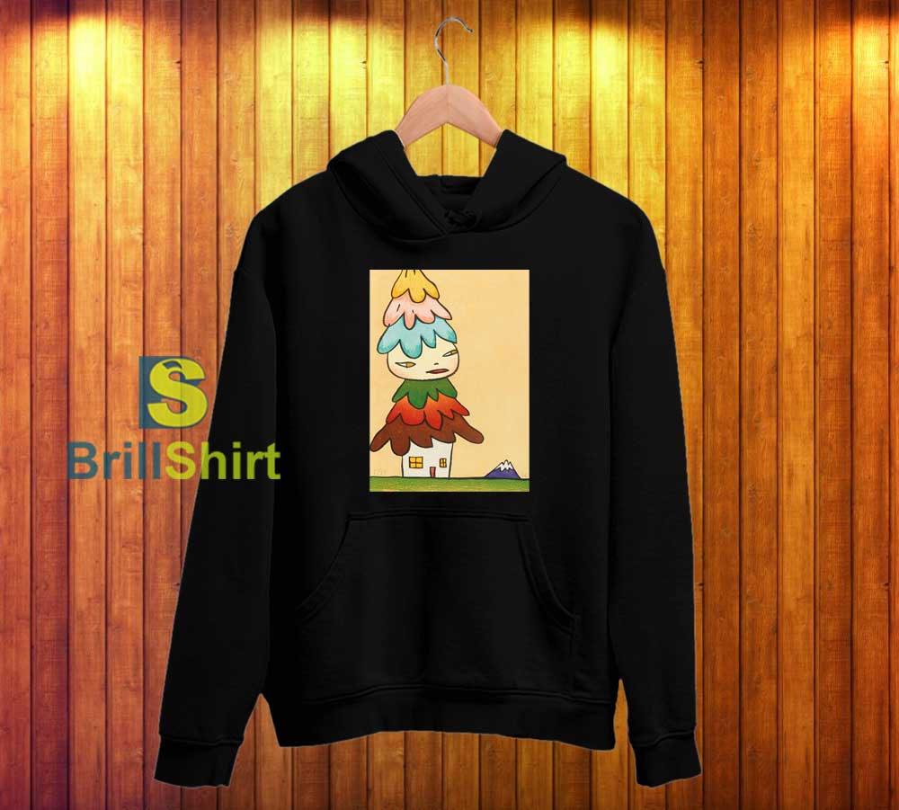 Yoshitomo Nara Mushroom House Hoodie Yoshitomo Nara Mushroom House Hoodie