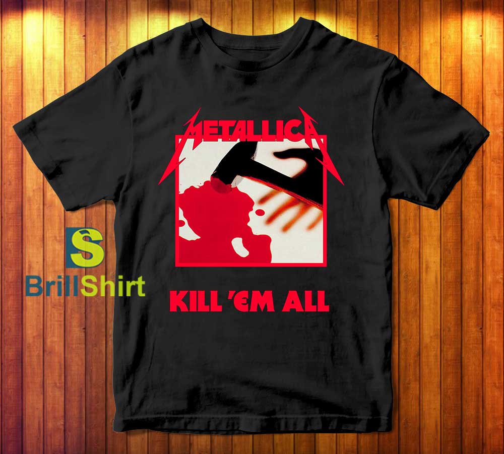 Metallica Kill 'Em All T-Shirt Metallica Kill 'Em All T-Shirt