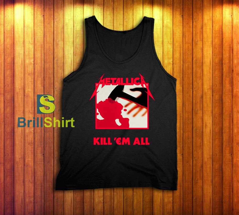 Metallica Kill 'Em All Tank Top Metallica Kill 'Em All Tank Top